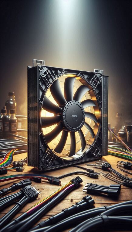 12" inch Slim Fan Push Pull Electric Radiator Cooling Fans