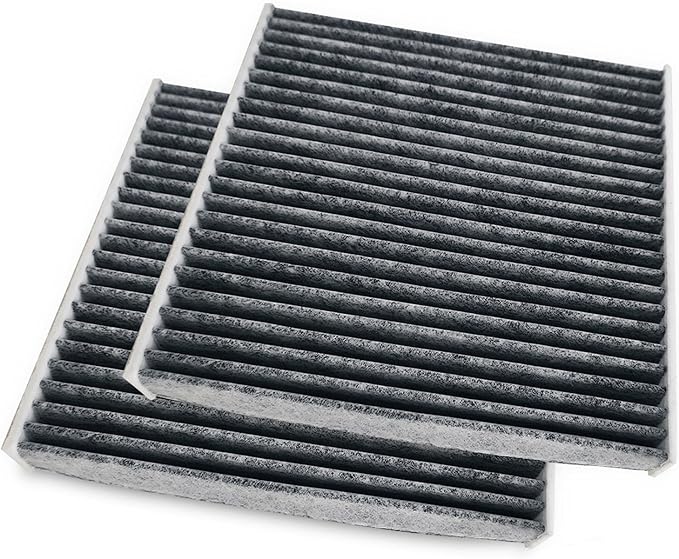2 Pack Cabin Air Filter for CAPTIVA SPORT EQUINOX TERRAIN Azera Santa Fe Santa Fe Sport Santa Fe XL Sonata Sonata Hybrid Kia Cadenza Optima Sedona Vue