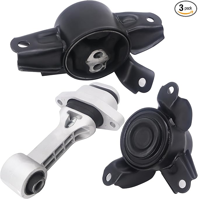 Engine Motor Transmission Mount Kit Compatible with Hyundai 2012-2016 Accent Veloster 1.6L w AUTO Motor & Trans Mount Set 3Pcs Replacement for A71004 A71029 A71020