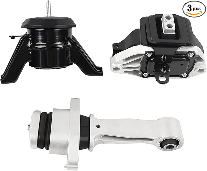 Engine Motor and Transmission Mount Kit Compatible with 2015-2019 Sonata 2.0L & 2015-2019 Sonata 2.4L Engine，Replace# A71085 21950C1100 A61001 21810C1020 A71099 21830D4100 3PCS