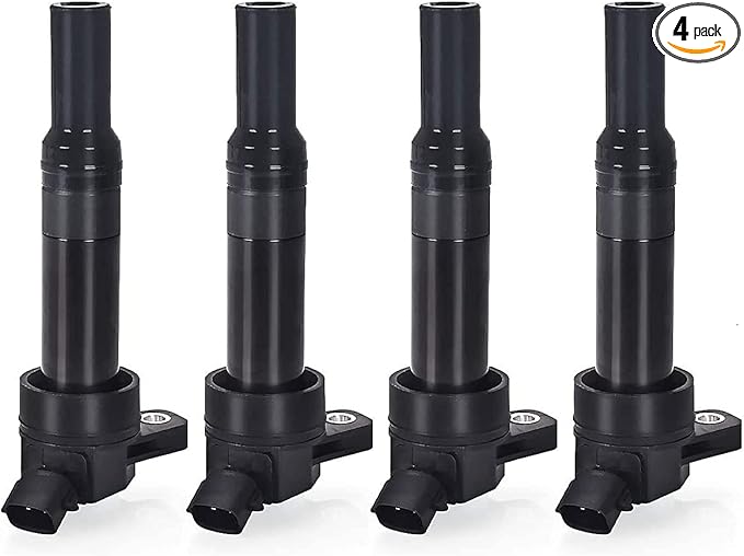 Genuine OEM 27300-2E000 Ignition Coil 4pcs set / 273002E000 for Hyundai Tucson 14-21 Elantra 11-20 Kia Soul 12-19 Forte 14-18 Forte5 14-18