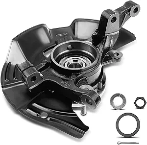 A-Premium Front Right Steering Knuckle & Wheel Bearing Hub Assembly Compatible with Kia Optima 2011, 2.4L, Passenger Side