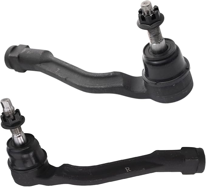 TRQ Front Outer Tie Rod Set Compatible with 2020-2021 Hyundai Palisade 2018-2019 Sonata Kia Cadenza 2020 Optima
