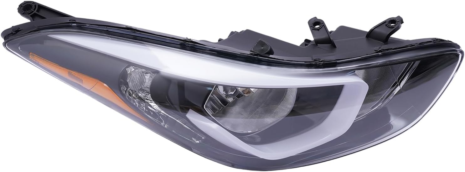 For Hyundai Elantra Sedan2014 2015 2016 Halogen Headlights Assembly,Right Passenger Side Front Headlight Headlamp,92101-3Y500,RH