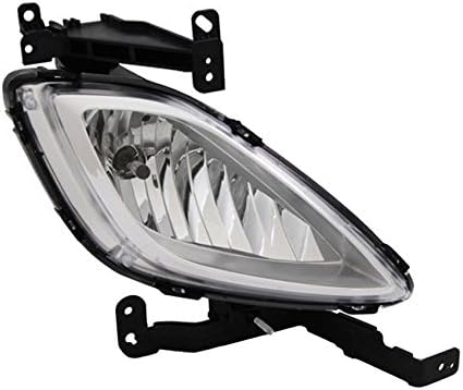 Rareelectrical New Passenger Side Fog Light Compatible With Hyundai Elantra Sedan 2011-2012 922023X000 922023X020 92202-3X000 92202-3X020 Hy2593138 Hy2593140
