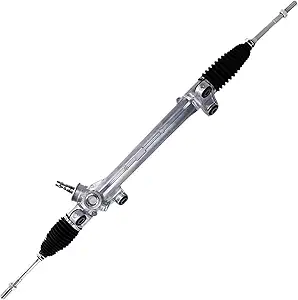 Steering Rack Compatible with Toyota CAROLLA 1.8C 45510-01185 45510-02050 45510-12280 LHD Steering Rack, Silver, JIE68MALL