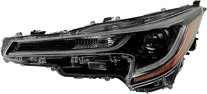 Aftermarket LED DRL Projector Headlight Headlamp Assembly Replaces 81150-02S30 8115002S30 TO2502286 Compatible with 2020 2021 Corolla L LE | Left Driver Side 1pc