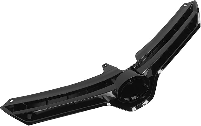 Front Bumper Upper Grille 53100 02560 Upper Hood Grill Cover Replacement for Toyota Corolla L LE CE 2014 to 2016 Black