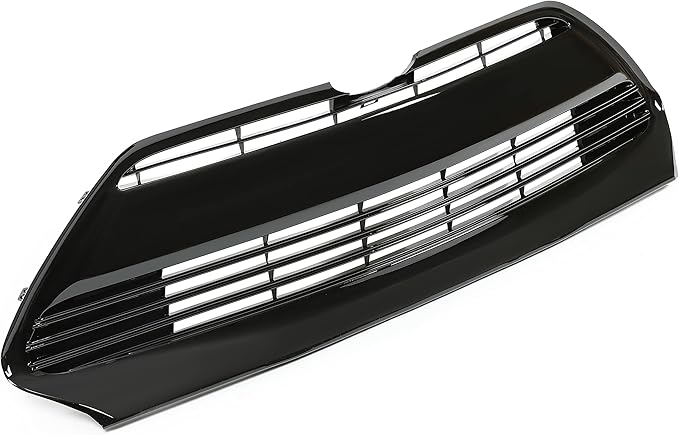 ECOTRIC Lower Grille Compatible with 2017-2019 Toyota Corolla CE L LE LE Eco XLE Replacement for TO1036170 53112-02730 5311202730 RT01530007 Front Bumper Face Bar Grille Grill