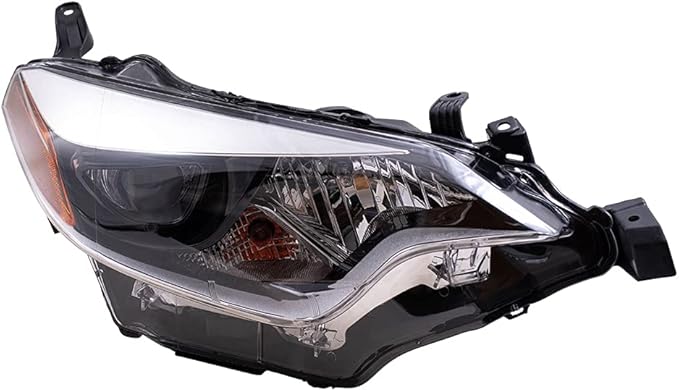 Brock Replacement Passengers Headlight Headlamp Lens Compatible with Corolla 81110-02E60
