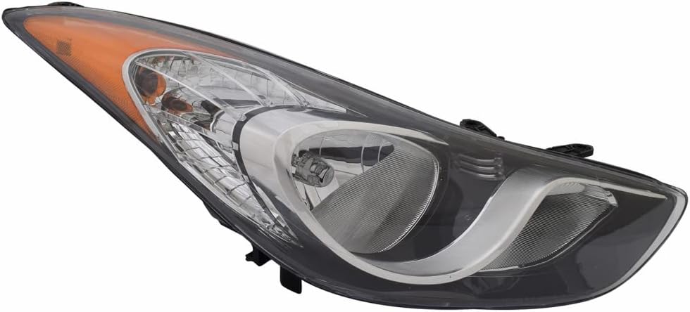 KarParts360 Headlight For Hyundai Elantra Coupe 2013 2014 Passenger Side Replacement For HY2503164 | 92102-3X050