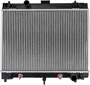 KAC Aluminum Core Complete Radiator Compatible With 2007-2018 Yaris 2008-2014 xD, Replace CU2890, 16400-21300, 2405, 16400-21270, TO3010306, 2890, RAD2890, 2889, 221-3111, 16400-21381, TO3010305