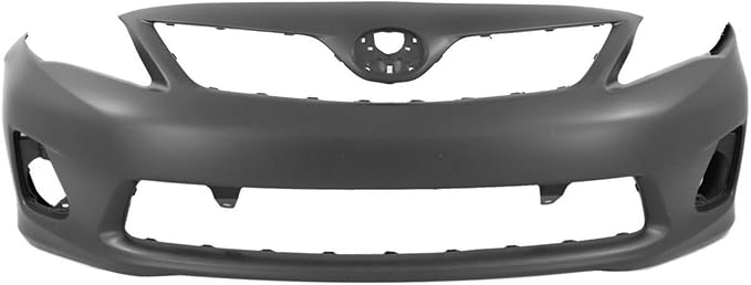 Primed Front Bumper Cover Replacement for 2011-2013 Toyota Corolla