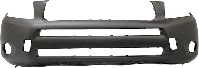 MBI AUTO - Primered, Front Bumper Cover Fascia for 2006 2007 2008 Toyota RAV4 WITHOUT FLARES 06 07 08, TO1000319