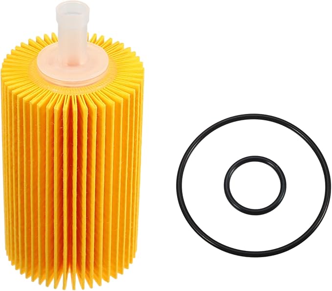 X AUTOHAUX Engine Oil Filter 04152-38020 04152-51010 04152-YZZA4 for Toyota Land Cruiser 2008-2021 for Toyota Sequoia 2008-2022 for Toyota Tundra 1 Set