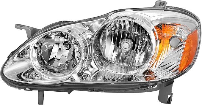 Depo 312-1160L-ASN1 Toyota Corolla Driver Side Replacement Headlight Assembly