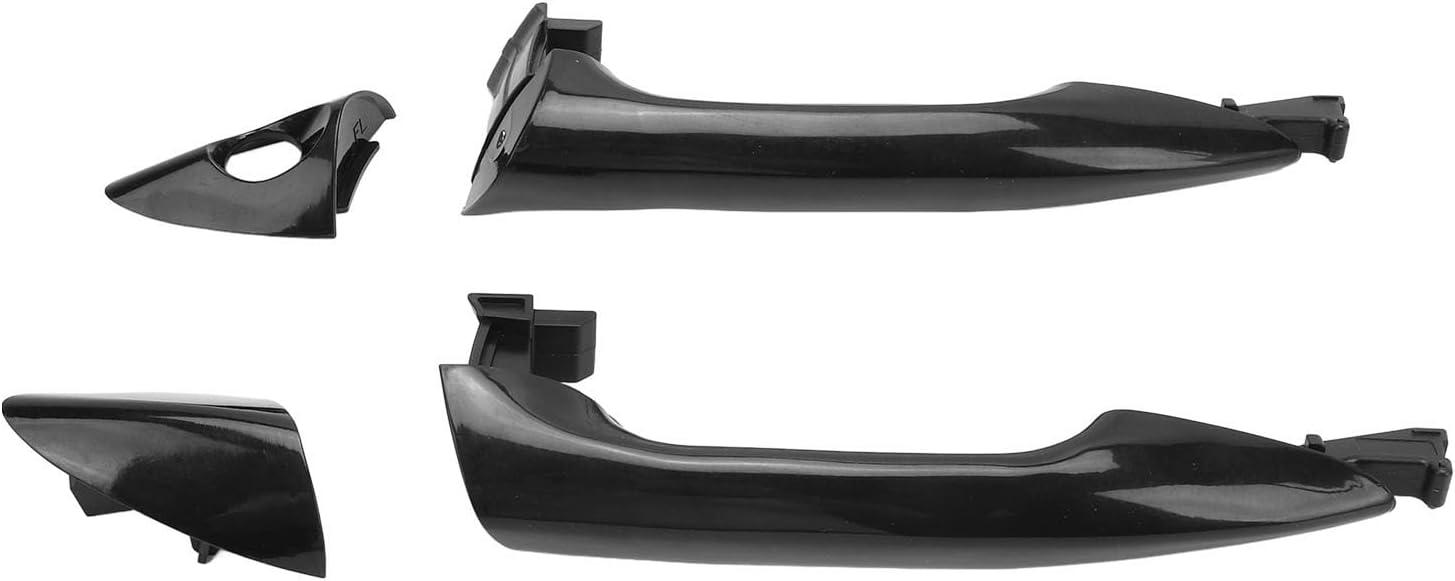 1 Pair Front Exterior Door Handle 82661‑3X000 Exquisite Look Smoother Operation Outer Outside Door Handle for Vehicle