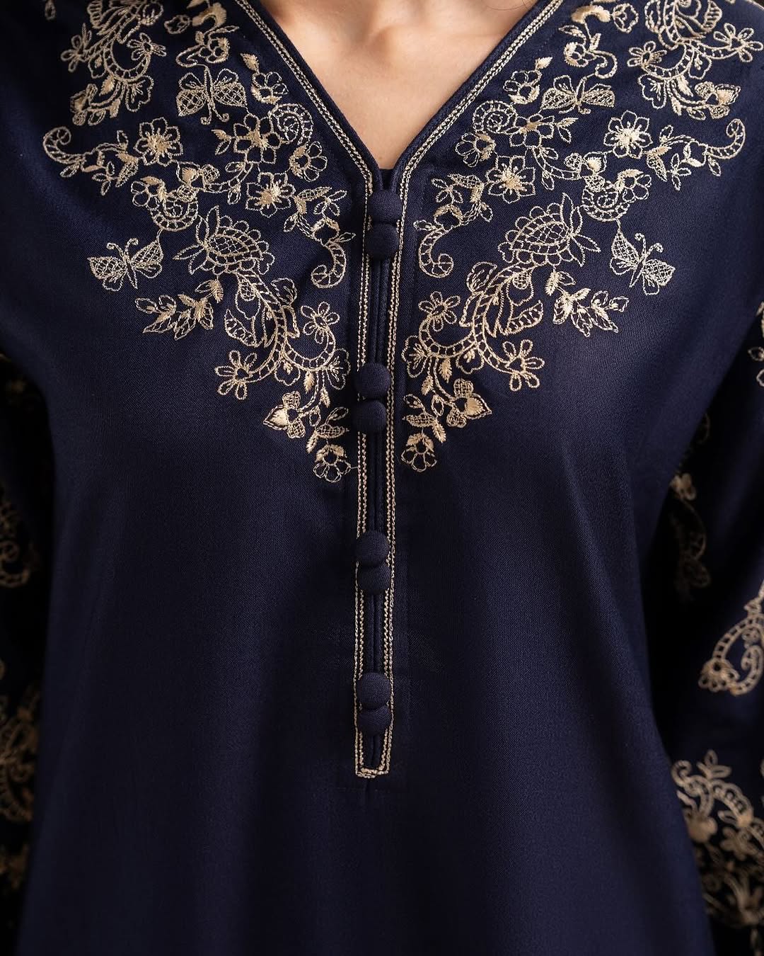 Ocean Bareeze 2pc - Eid Collection - Tyba Clothing 