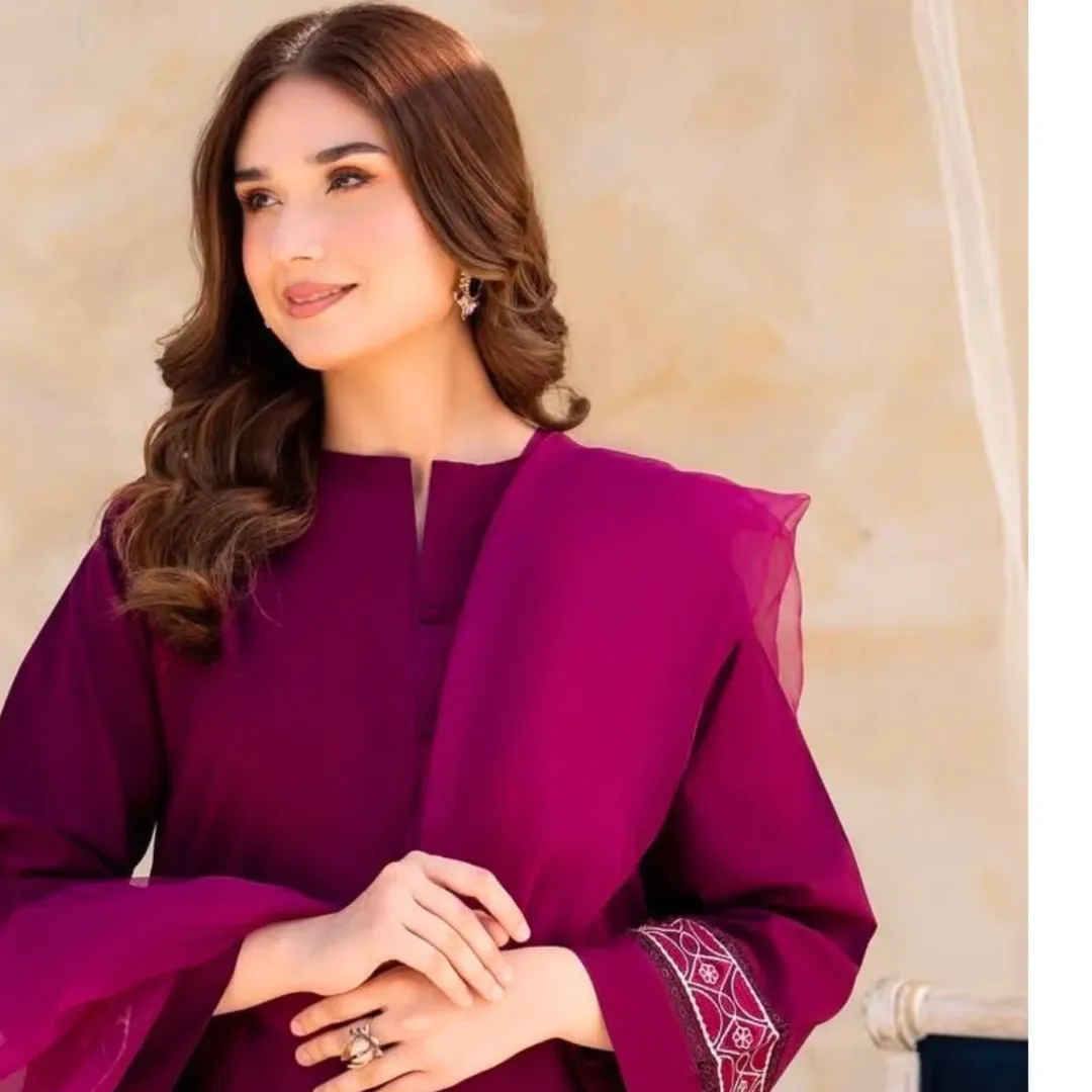 Calico Embroidery 3pc - Eid Collection - Tyba Clothing