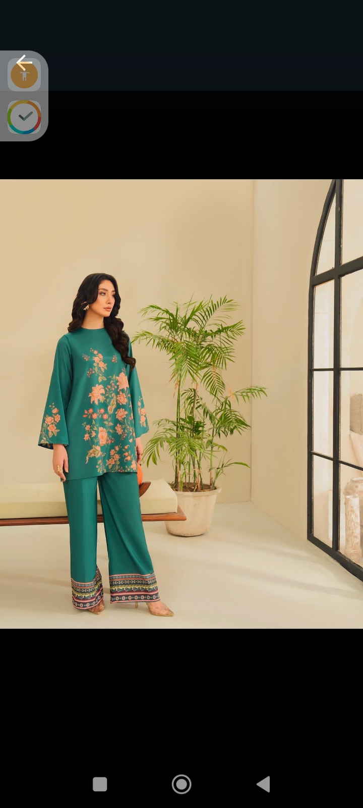 Silk printed 2pc - Summer Collection - Tyba Clothing