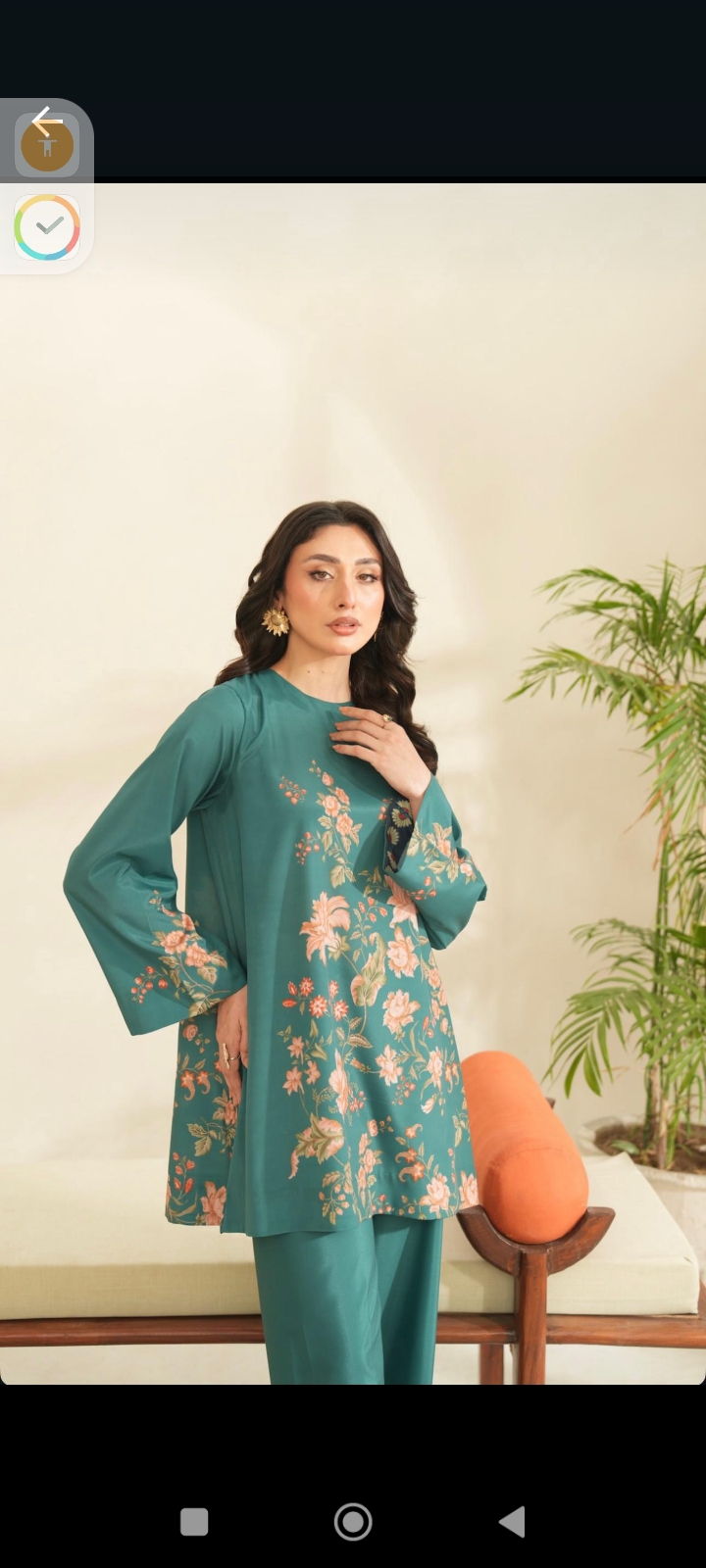 Silk printed 2pc - Summer Collection - Tyba Clothing