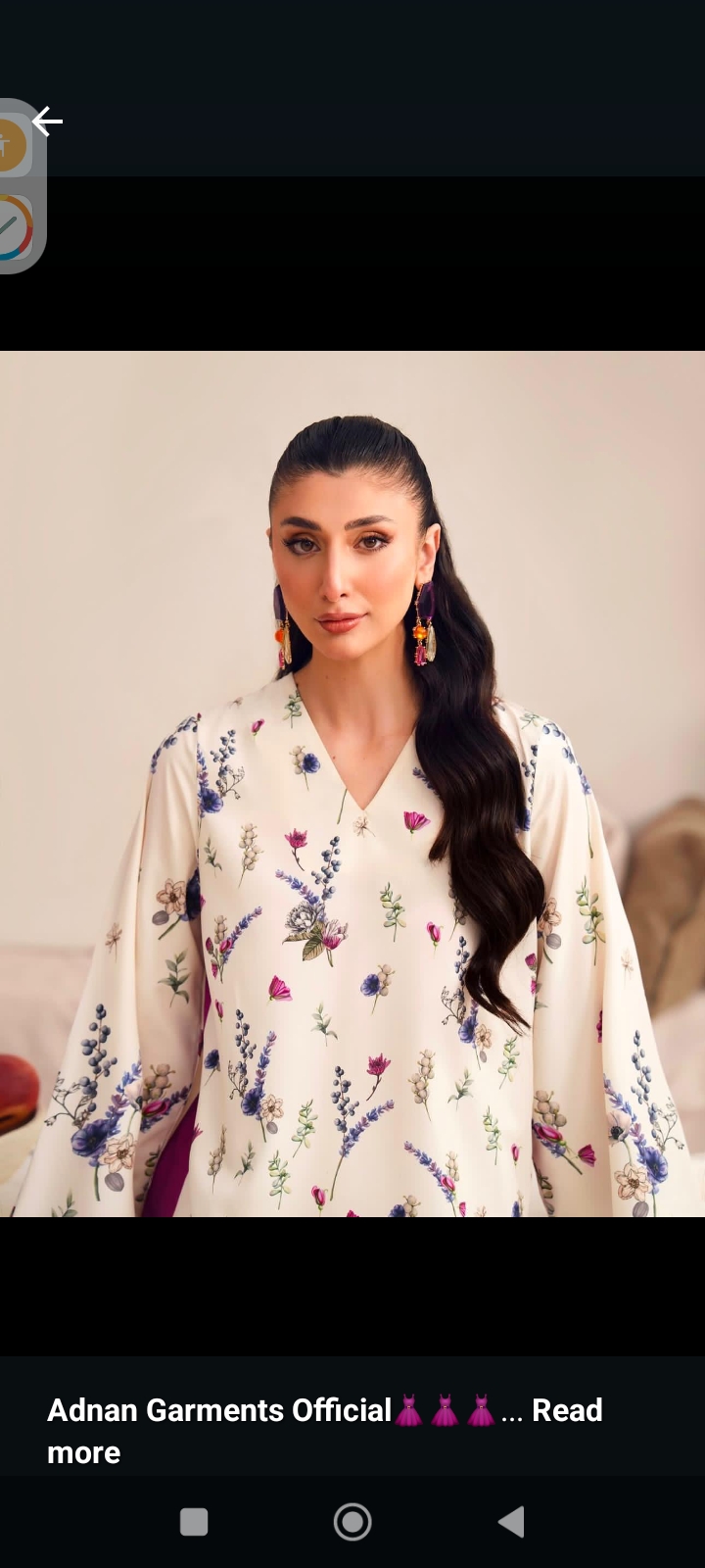 Ruby Silk printed 2pc - Summer Collection - Tyba Clothing