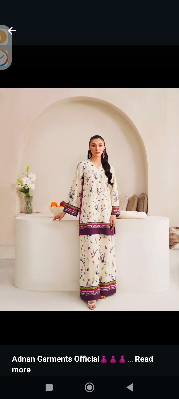 Ruby Silk printed 2pc - Summer Collection - Tyba Clothing