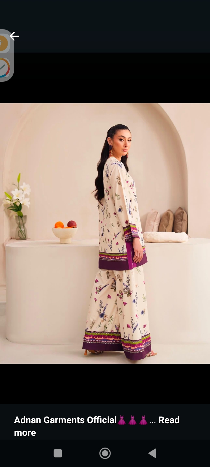 Ruby Silk printed 2pc - Summer Collection - Tyba Clothing