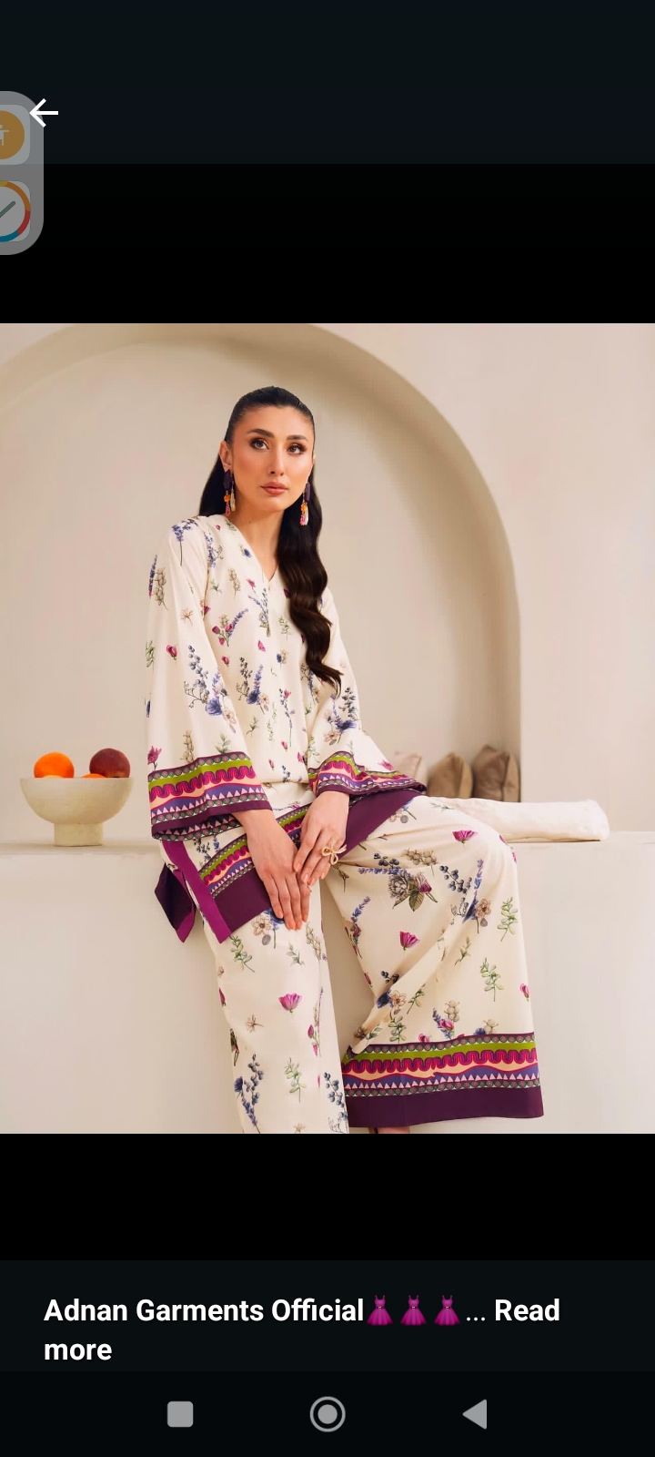 Ruby Silk printed 2pc - Summer Collection - Tyba Clothing