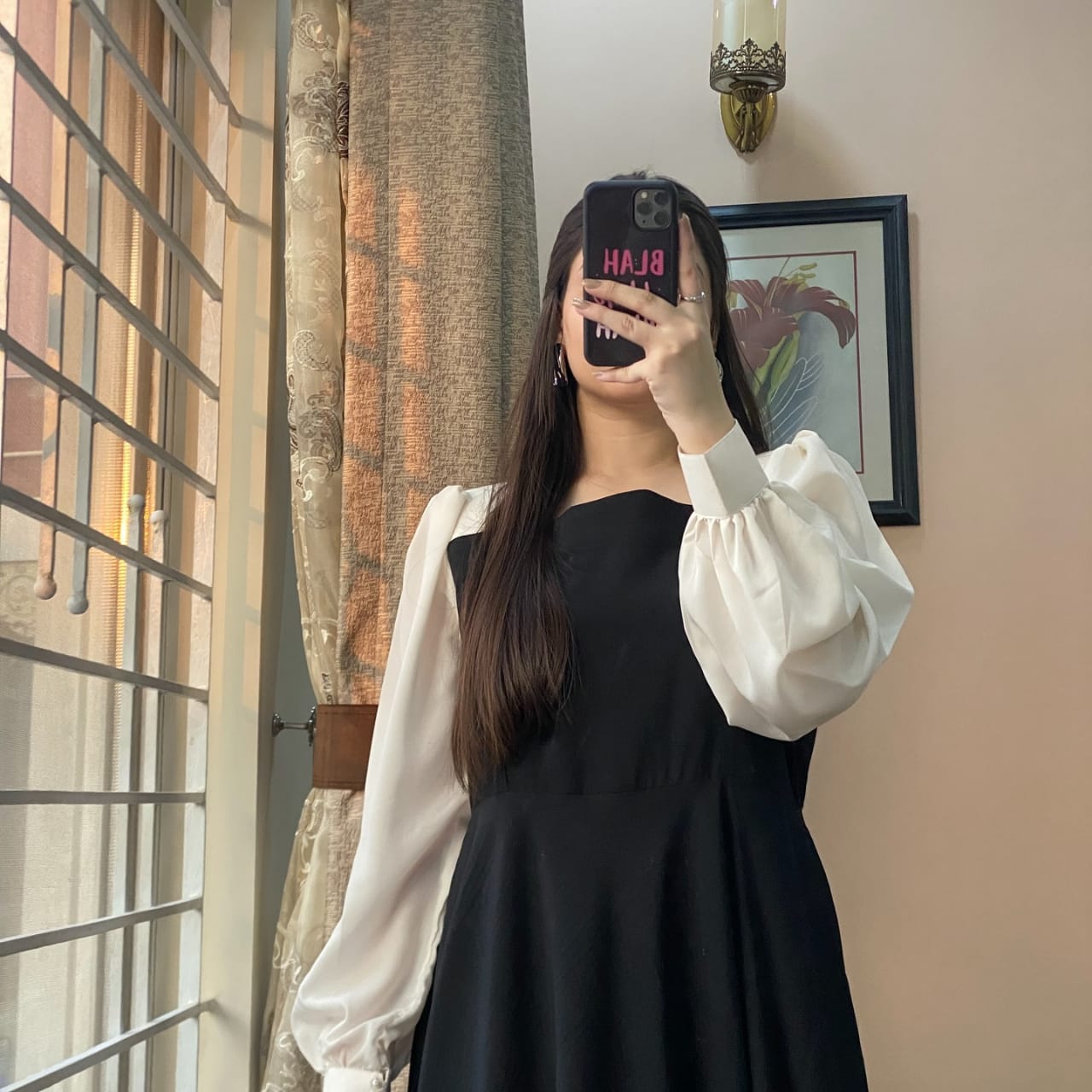 Black and white Maxi