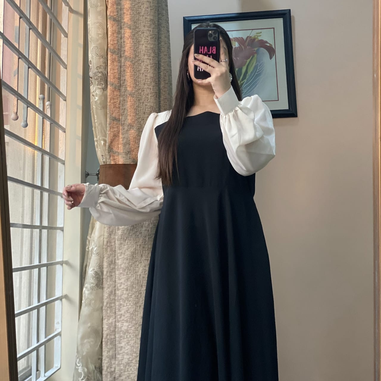 Black and white Maxi