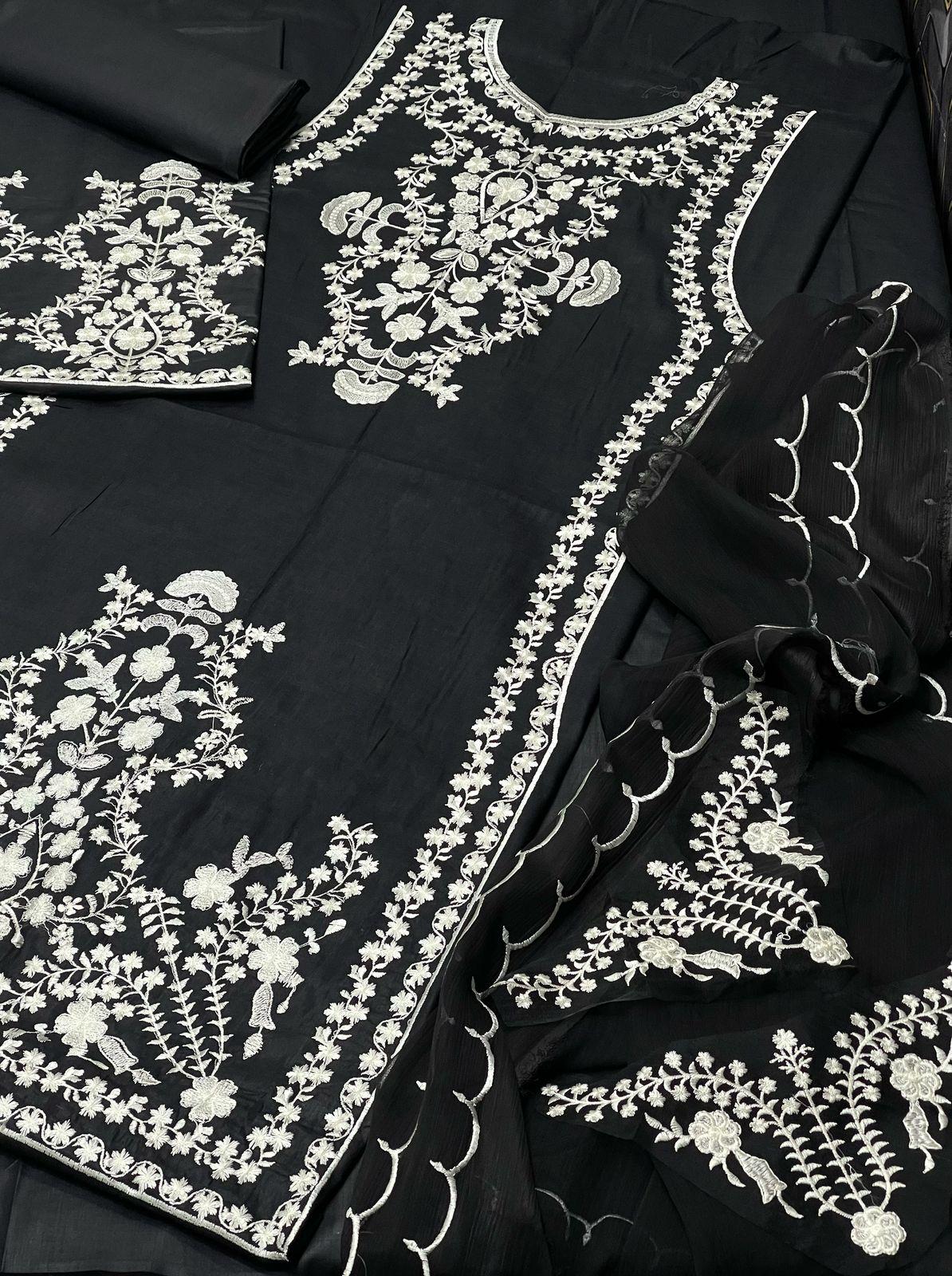 Asim jofa 3pc - Eid Collection - Tyba Clothing 