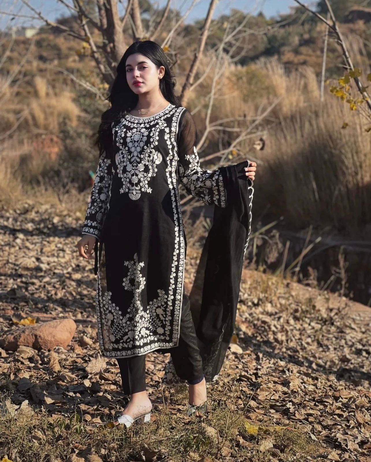 Asim jofa 3pc - Eid Collection - Tyba Clothing 