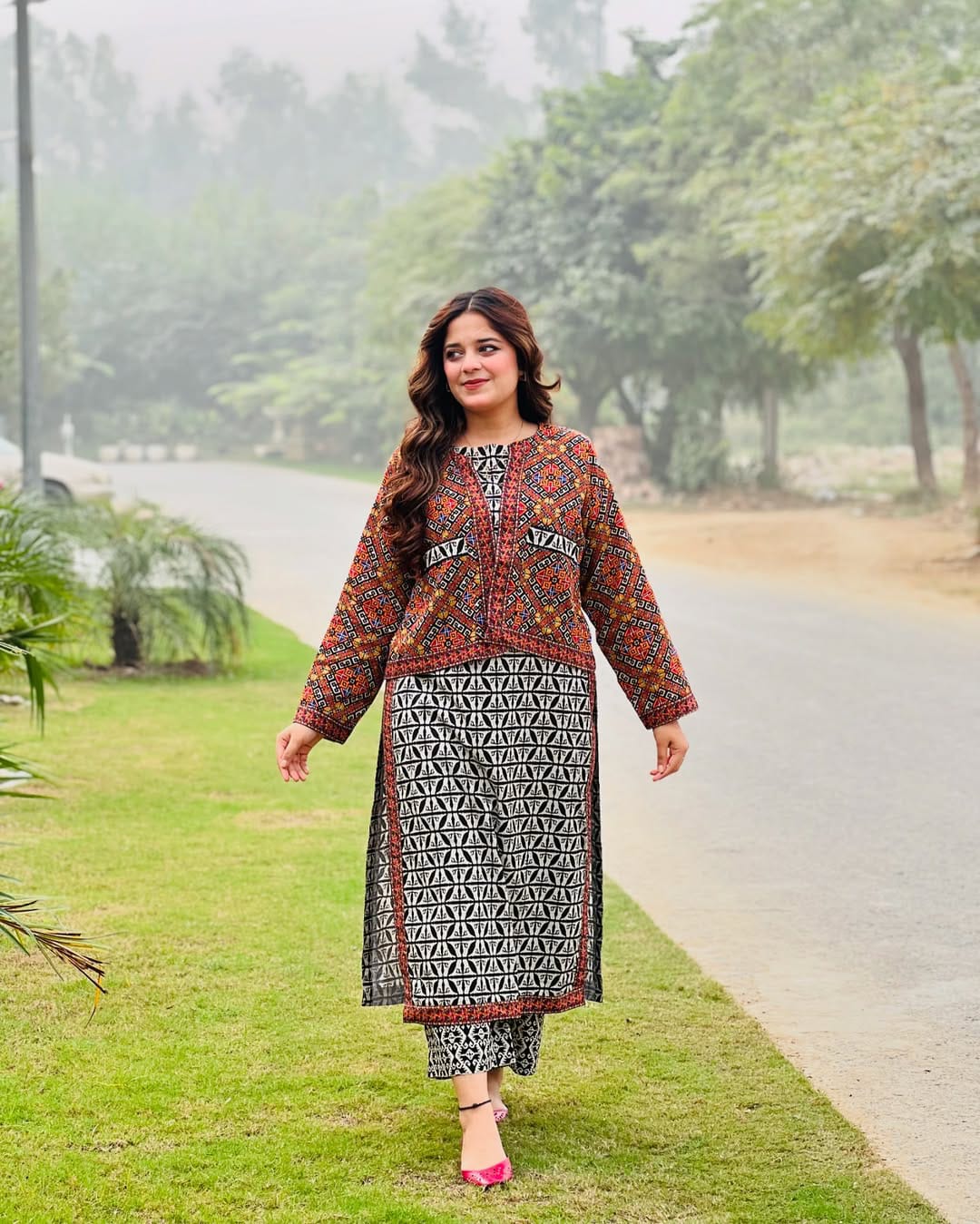 Ajrak koti digital printed - Tyba Clothing 