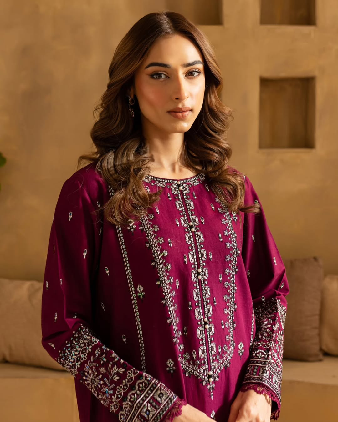 Roohi Embroidered Stiched 2pc 