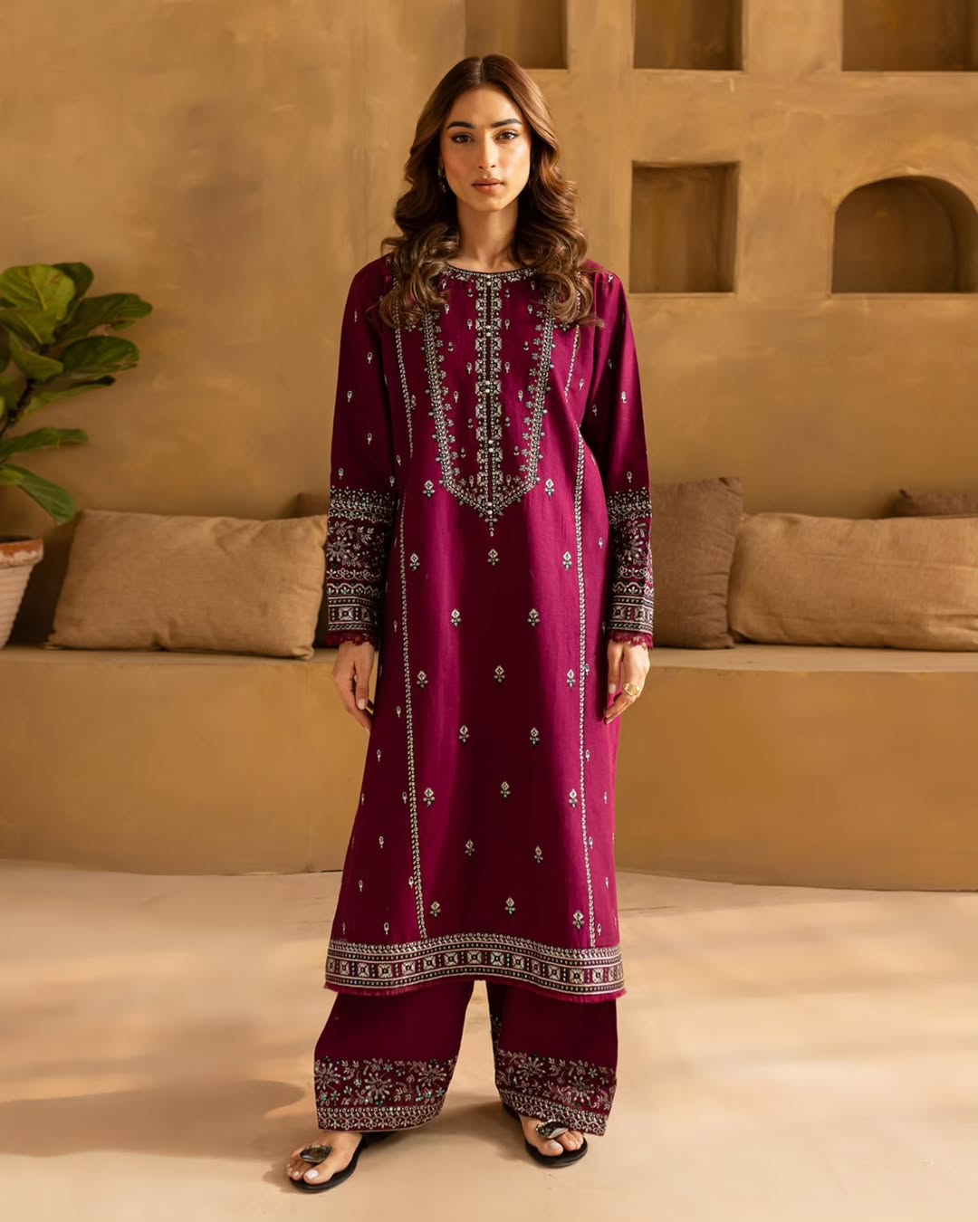 Roohi Embroidered Stiched 2pc 