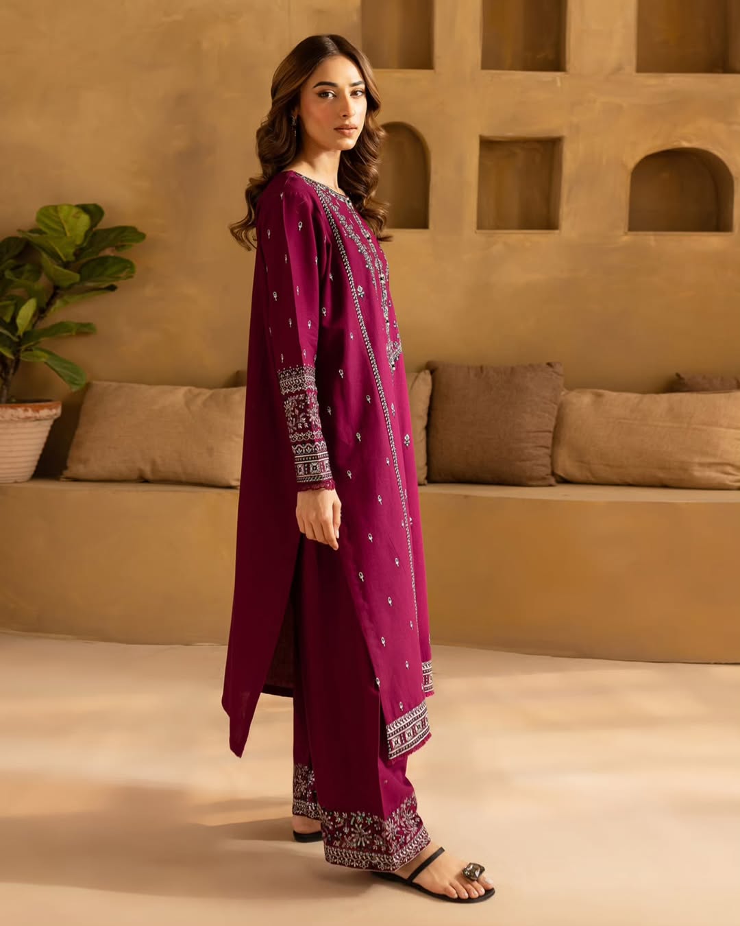 Roohi Embroidered Stiched 2pc 