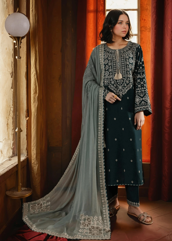 Arzu 2(zinc embroidery 3pc stiched)