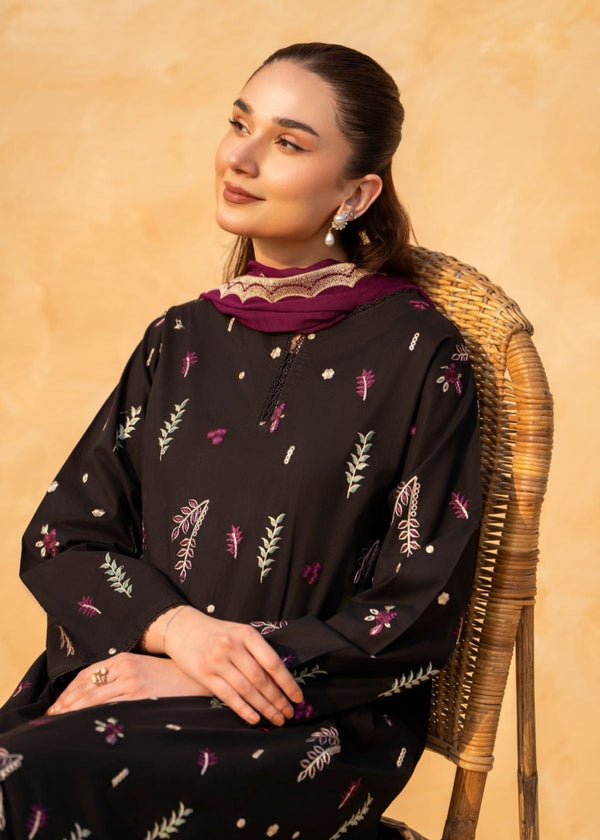 Diana embroidery 3pc 