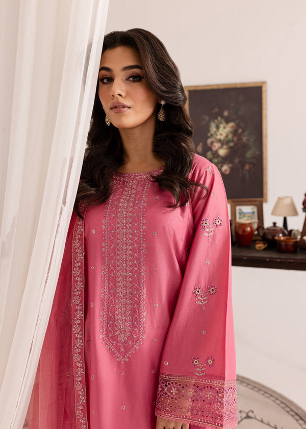 Minahil Embroidered Stiched 3pc 