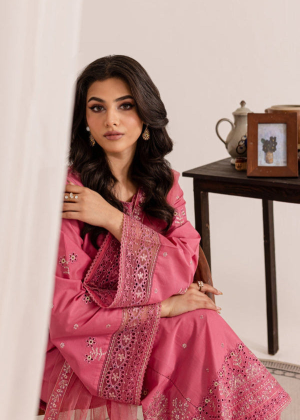 Minahil Embroidered Stiched 3pc 