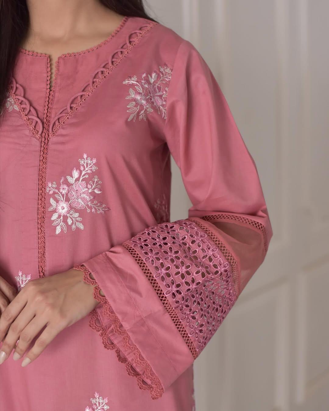 Hooriya Embroidered Co ORD set 