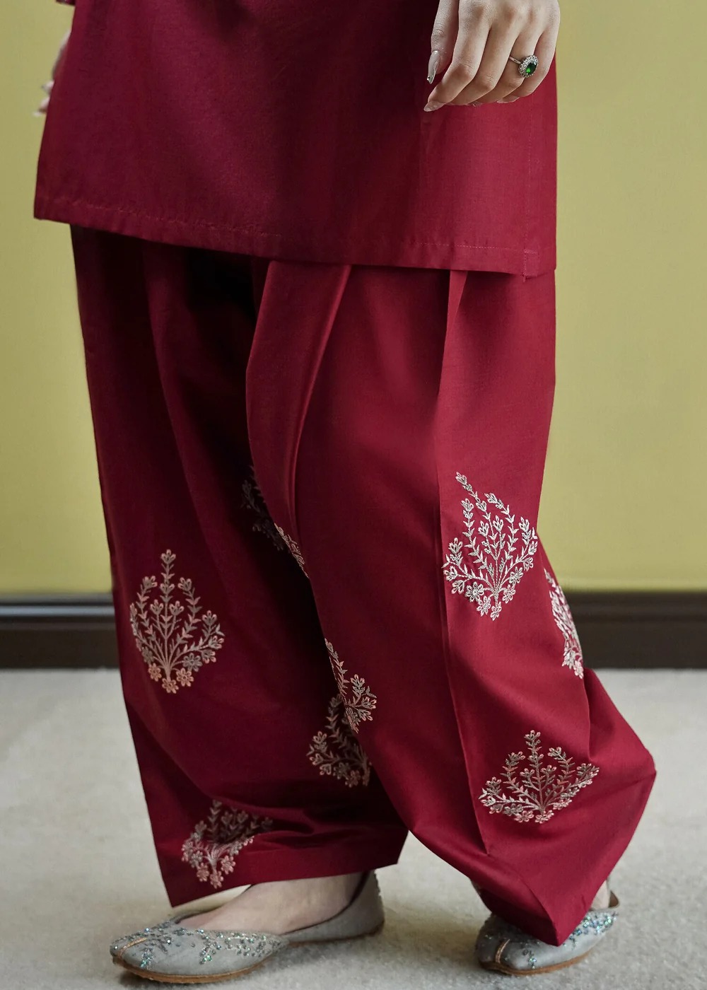 Zareen Embroiderd - Farshi set 