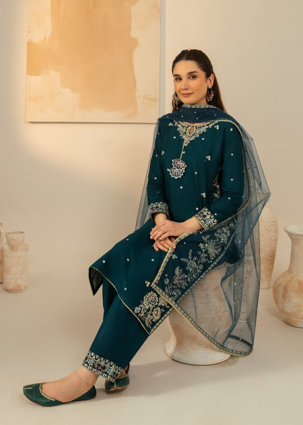 Hazel embroidery 3pc stiched 