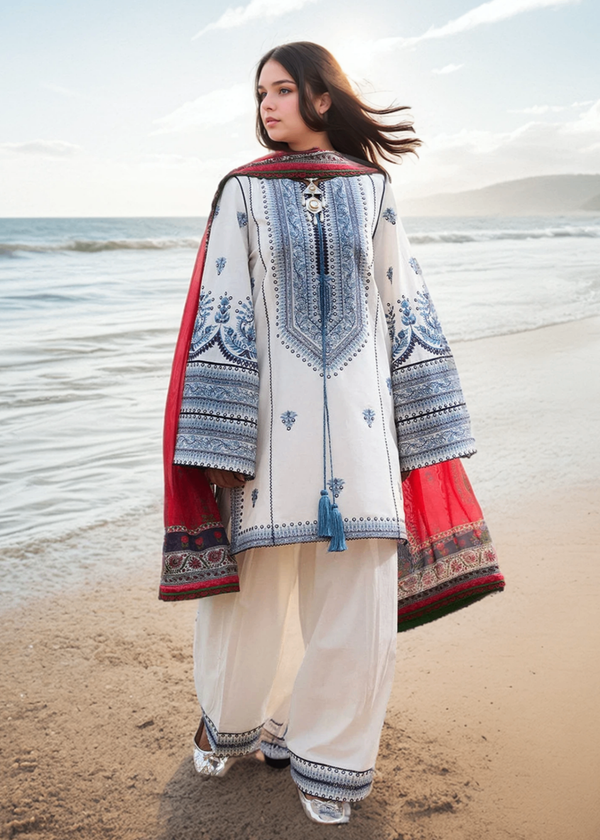 Jugnu Embroidered 3pc