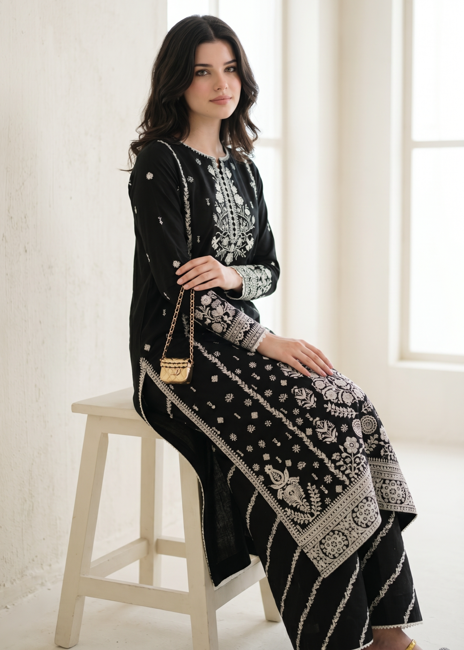Dilawar embroided 3pc 