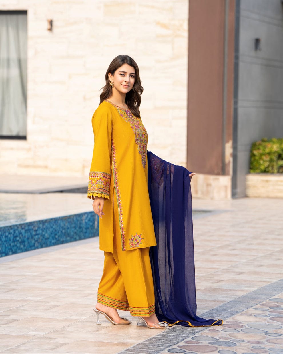 Rangreza Embroidered 3pc 