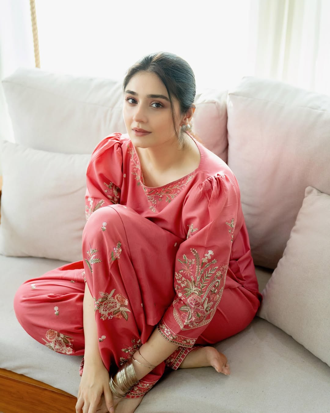 MEHAK EMBROIDERY 2PC (FARSHI)*