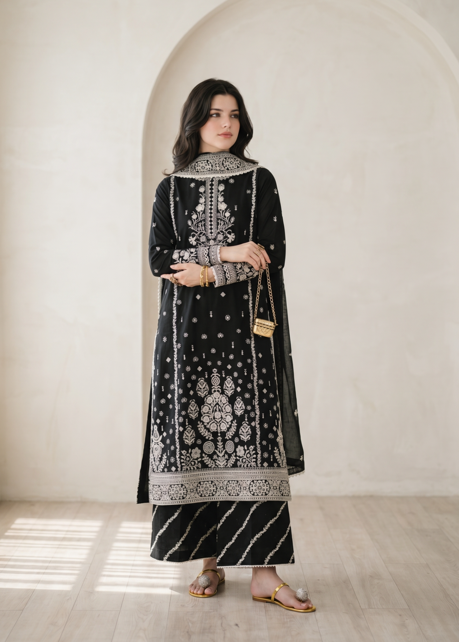 Dilawar embroided 3pc 