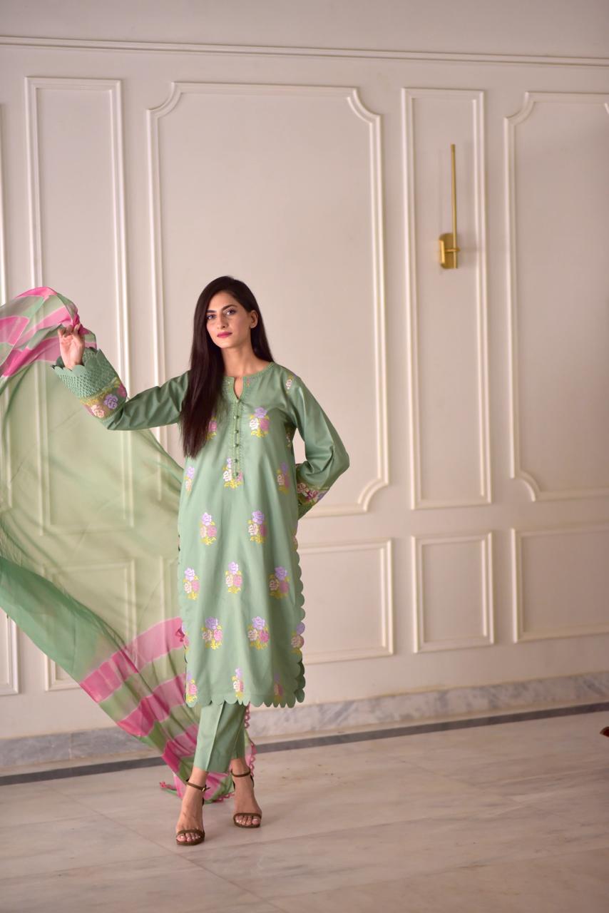 BLOSSOM LUXURY COTTON 3PC